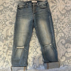 Kan Can Kiri Skinny Distressed Jean